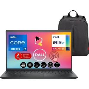 Inspiron 3530 Intel Core İ7-1355U 16GB 1tb SSD Fhd 15.6" Dokunmatik Windows 11 Pro Taşınabilir Bilgisayar+Snertech Çanta