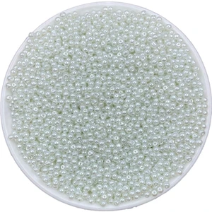 Hedef Bijuteri 25 gr 3mm Beyaz Cam Inci Boncuk ,takı Yapım Boncuğu (25GR,~600 Adet)