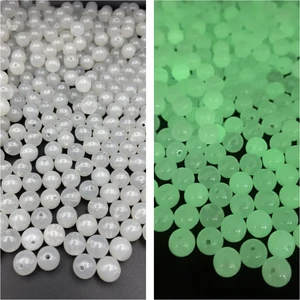 Hedef Bijuteri 100GR 10MM Fosforlu Akrilik Karanlıkta Parlayan Top Boncuk Fosfor,neon,glow Hobi BONCUĞU(~180ADET)