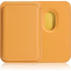iPhone 16 Pro Max Magnetik Cardsafe Kartlık-Sarı