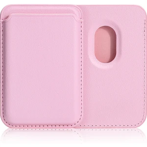 iPhone 16 Pro Max Magnetik Cardsafe Kartlık-Pembe
