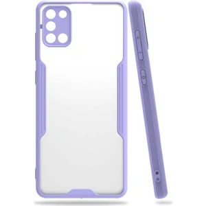 Heptek İletişim Galaxy A31 Kılıf Parfe Kapak-Mor