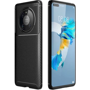 Heptek İletişim Huawei Mate 40 Pro Kılıf Negro Silikon Kapak-Siyah