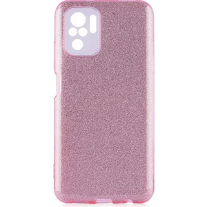 Heptek İletişim Xiaomi Poco M5S Kılıf Shining Silikon-Rose Gold