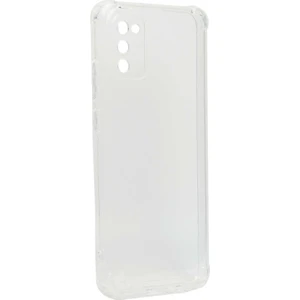 Heptek İletişim Galaxy A02S Kılıf Kamera Korumalı Nitro Anti Shock Silikon-Renksiz