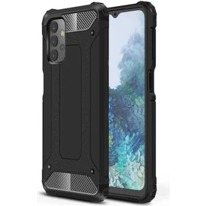 Heptek İletişim Galaxy A32 4g Kılıf Crash Silikon Kapak-Siyah