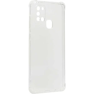 Heptek İletişim Galaxy A21S Kılıf Kamera Korumalı Nitro Anti Shock Silikon-Renksiz