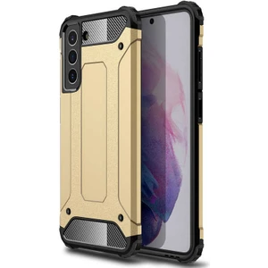 Heptek İletişim Galaxy S21 Fe Kılıf Crash Silikon Kapak-Gold