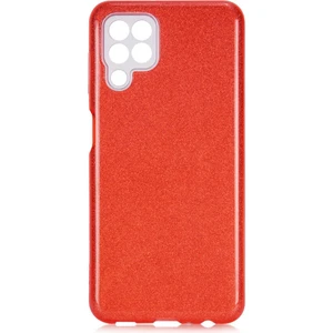 Heptek İletişim Galaxy M32 Kılıf Shining Silikon-Kırmızı