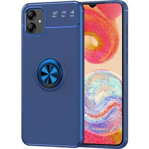 Heptek İletişim Galaxy A04E Kılıf Ravel Silikon Kapak-Mavi