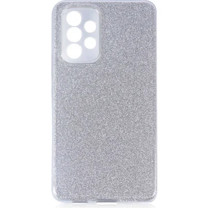 Heptek İletişim Galaxy A53 5g Kılıf Shining Silikon-Gümüş