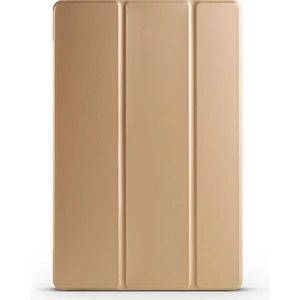 ZORE Galaxy Tab S9 Fe Plus Uyumlu Smart Cover Standlı 1-1 Kılıf-Gold