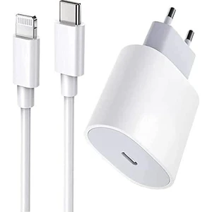 Apple Iphone Tüm Serilerle Uyumlu 20 W Hızlı Şarj Aleti Kablo Adaptör Set