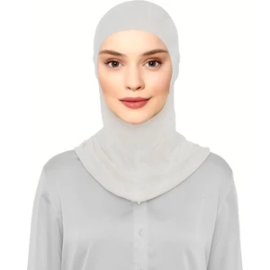 Boyunluklu Tesettür Hijap Bone