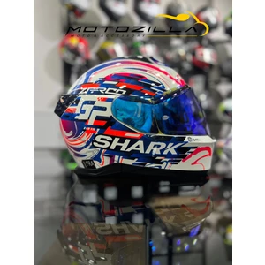 Skwal I3 Zarco Gp Ledli Kapalı Kask (+1 Mavi Vizör)