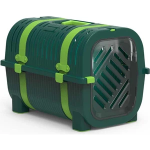 Yonca Yeşili Lime Green Kemerli Kedi Köpek Taşıma Çantası 51x33x36 cm