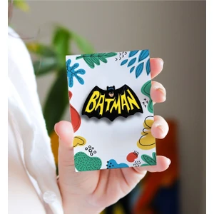 Rozzy Lab Batman 1966 - Rozet - Broş - Yaka Çanta Aksesuar