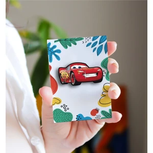 Rozzy Lab Şimşek Mcqueen - Cars Arabalar - Rozet - Broş - Yaka Çanta Aksesuar