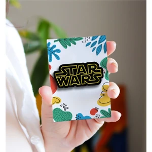 Rozzy Lab Star Wars Logo - Rozet - Broş - Yaka Çanta Aksesuar