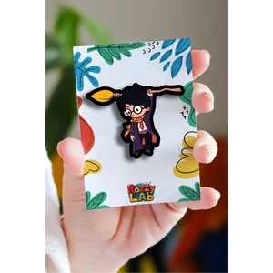Rozzy Lab Harry Potter Black Pin - Rozet - Ahşap - Broş - Yaka Çanta Aksesuar