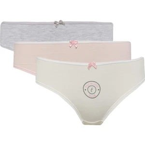 3'lü Hipster Külot-Fall in Love E4881AX25SP