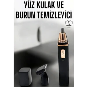 Seyahat Tipi Mini Taşınabilir Siyah Burun Kulak Yanak Kıl ve Tüy Temizleme Makinesi