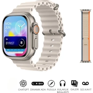 HK10 Ultra 3 Max Akıllı Saat –bluetooth Ağ Paylaşımı, Aı Robotu, Aı Özellikleri, 2gb Rom
