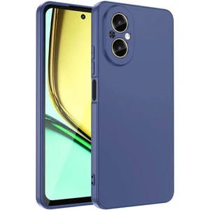 Realme 12 Lite Uyumlu Içi Kadife 3D Kamera Korumalı Darbe Emici Elden Kaymaz Silikon Kılıf