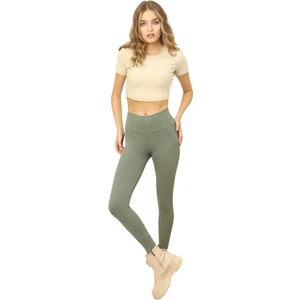 Looksense Kadın Yüksek Bel Toparlayıcı Fitilli Tayt 01818