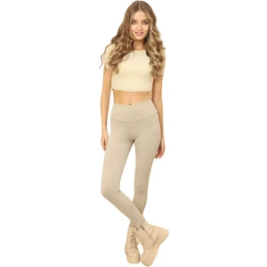 Looksense Kadın Yüksek Bel Toparlayıcı Fitilli Tayt 01818