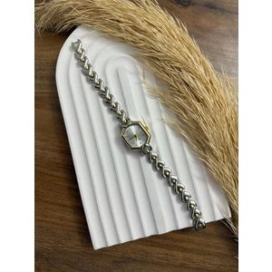 Retro Minimal Hasır Kordon Vintage Kadın Kol Saati