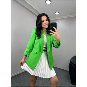 Kadın Kolu Büzgülü Blazer Ceket