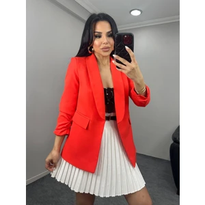 Kadın Kolu Büzgülü Blazer Ceket