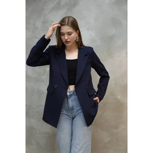 Ceket Blaze Çift Düğmeli Düz Klasik