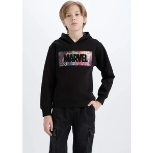 Erkek Çocuk Marvel Avengers Kapüşonlu Sweatshirt D6736A824WN