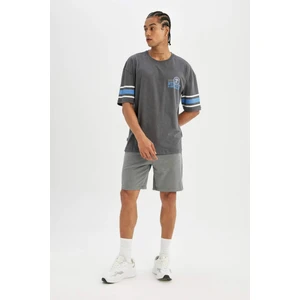 DeFactoFit NBA Denver Nuggets Standart Fit Kısa Paça Şort B9902AX24SM
