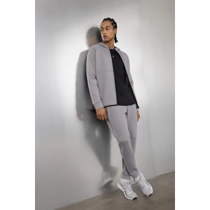 DeFactoFit Jogger Eşofman Altı Slim Fit Dar Kesim Skuba Dalgıç Kumaş Lastikli Paça Beli Bağcıklı Cepli Z9112AZ24AU