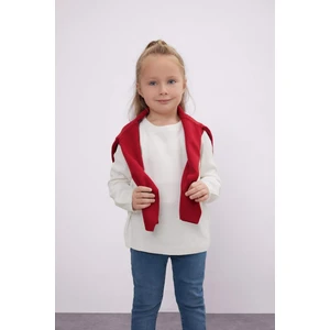 Kız Bebek Bisiklet Yaka Basic Düz Triko Kazak X8187A224AU
