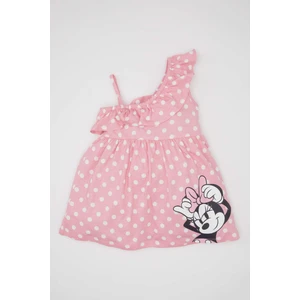 Kız Bebek Disney Mickey & Minnie Askılı Elbise C5475A524SM