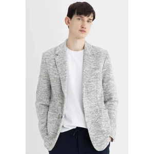 Modern Fit Yarım Astar Düğmeli Cepli Blazer Ceket C6000AX24SP