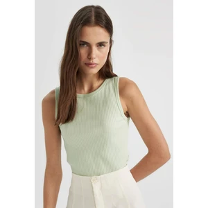 Slim Fit Dar Kesim Halter Yaka Fitilli Kaşkorse Atlet A8859AX24SP