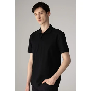 Regular Fit Kısa Kollu Basic Düz Pike Kumaş Polo Tişört C1293AX24SP