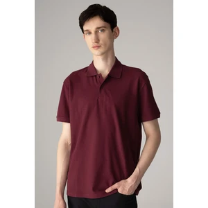 Regular Fit Kısa Kollu Basic Düz Pike Kumaş Polo Tişört C1293AX24SP