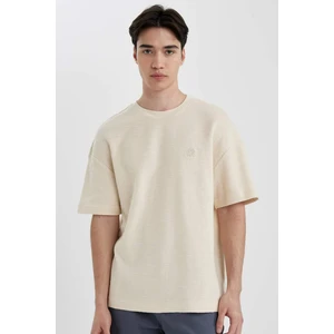 Comfort Regular Fit Rahat Kalıp Bisiklet Yaka Kısa Kollu Tişört B9285AX24SP