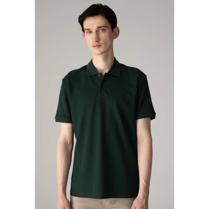 Regular Fit Kısa Kollu Basic Düz Pike Kumaş Polo Tişört C1293AX24SP