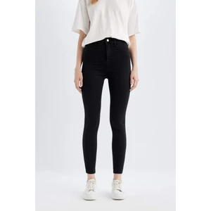 Jegging Yüksek Bel Bilek Boy Dar Paça Basic Düz Jean Pantolon B7498AX24SP