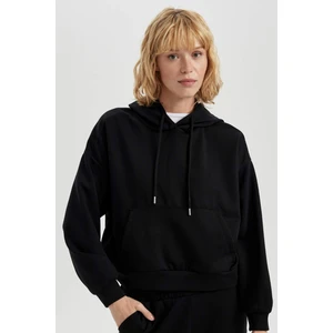 DeFactoFit Kapüşonlu Skuba Dalgıç Sporcu Sweatshirt B0962AX23WN