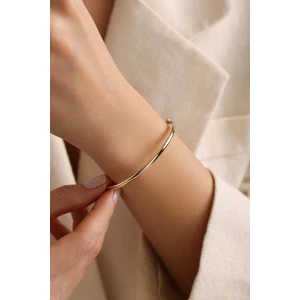 14 Ayar Düz Ajda Kelepçe