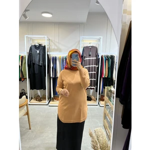 Oval Kesim Tunik 1200 Tan