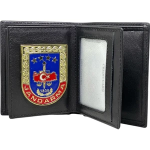 Jandarma Cüzdan Hakiki Deri